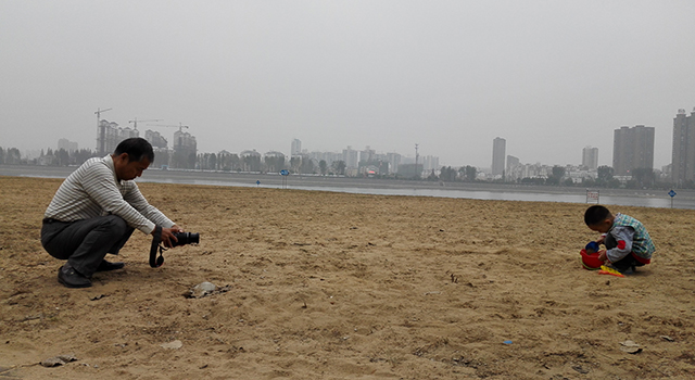 沙滩，叫叫和摄影师（20151025）