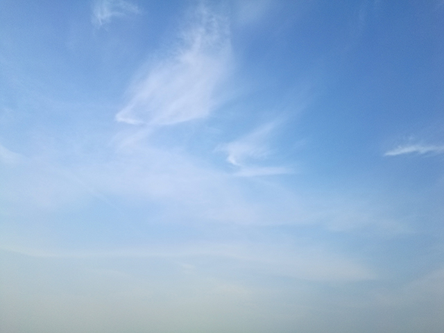 独山机场的蓝天（20180325）