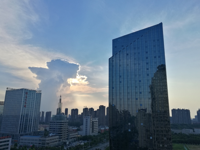 六安的蓝天白云（20170718）