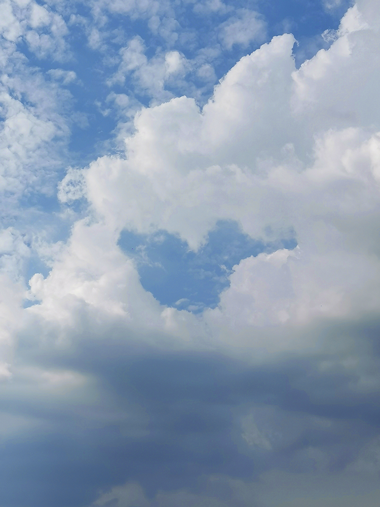 巢湖形状的白云（20200927）